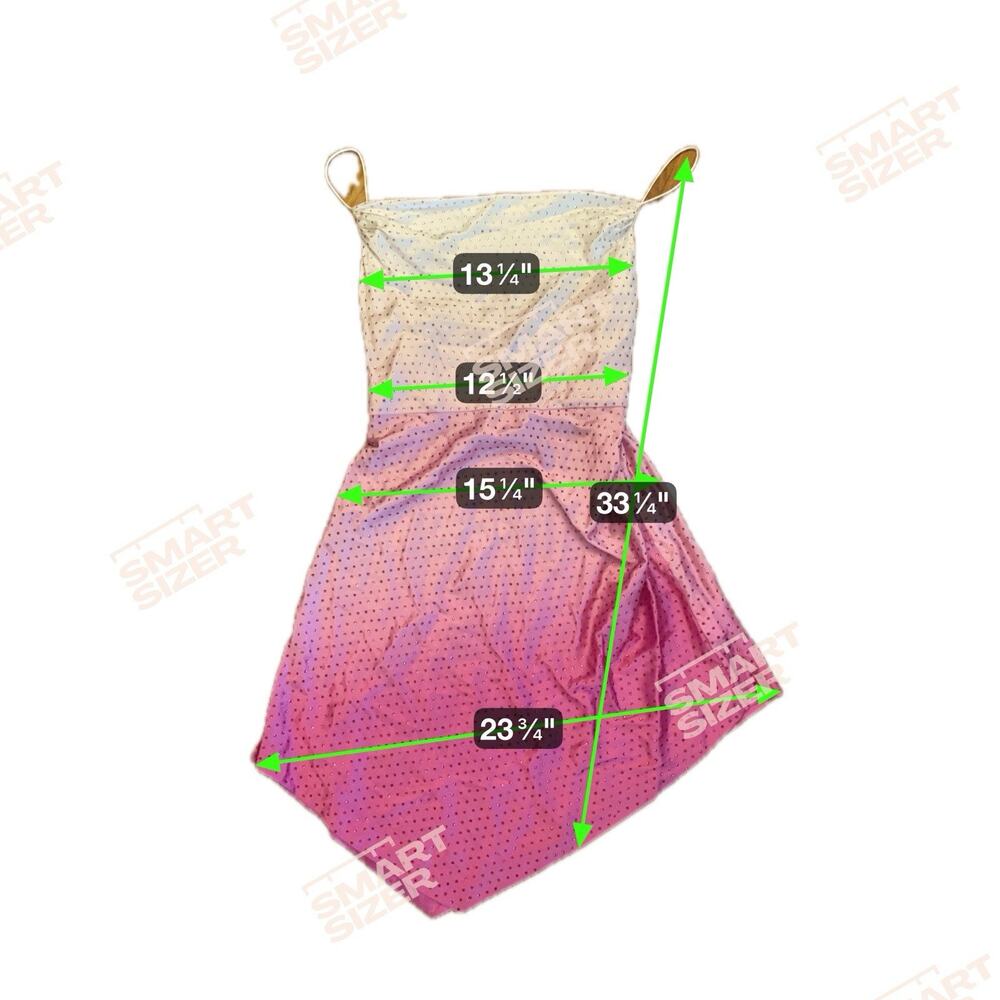 Retrofete Pink Ombre Mini Dress - Picture 7 of 8